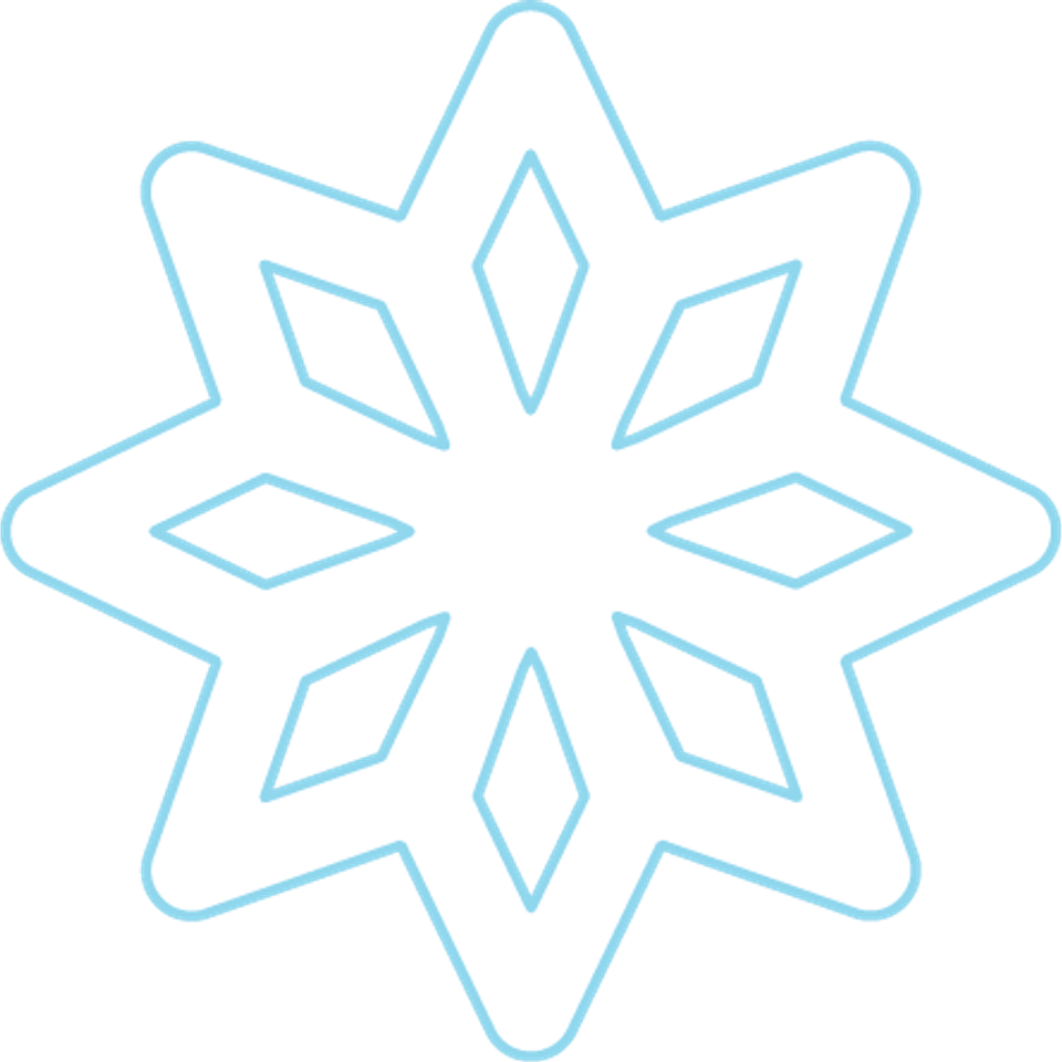 Seasons   winter winter snowflakes 10 blue