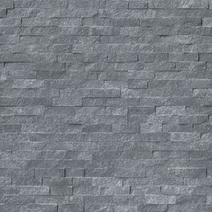 Cosmic black stacked stone panels