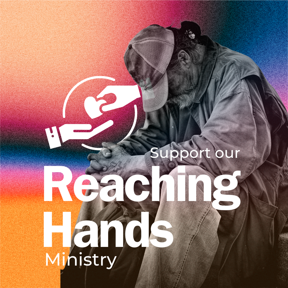 Reaching hands donations (1080 x 1080 px)
