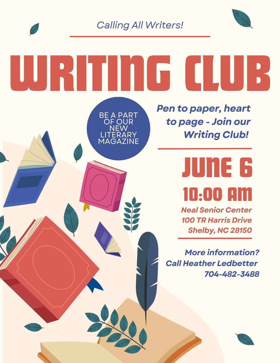 Calling all writers!