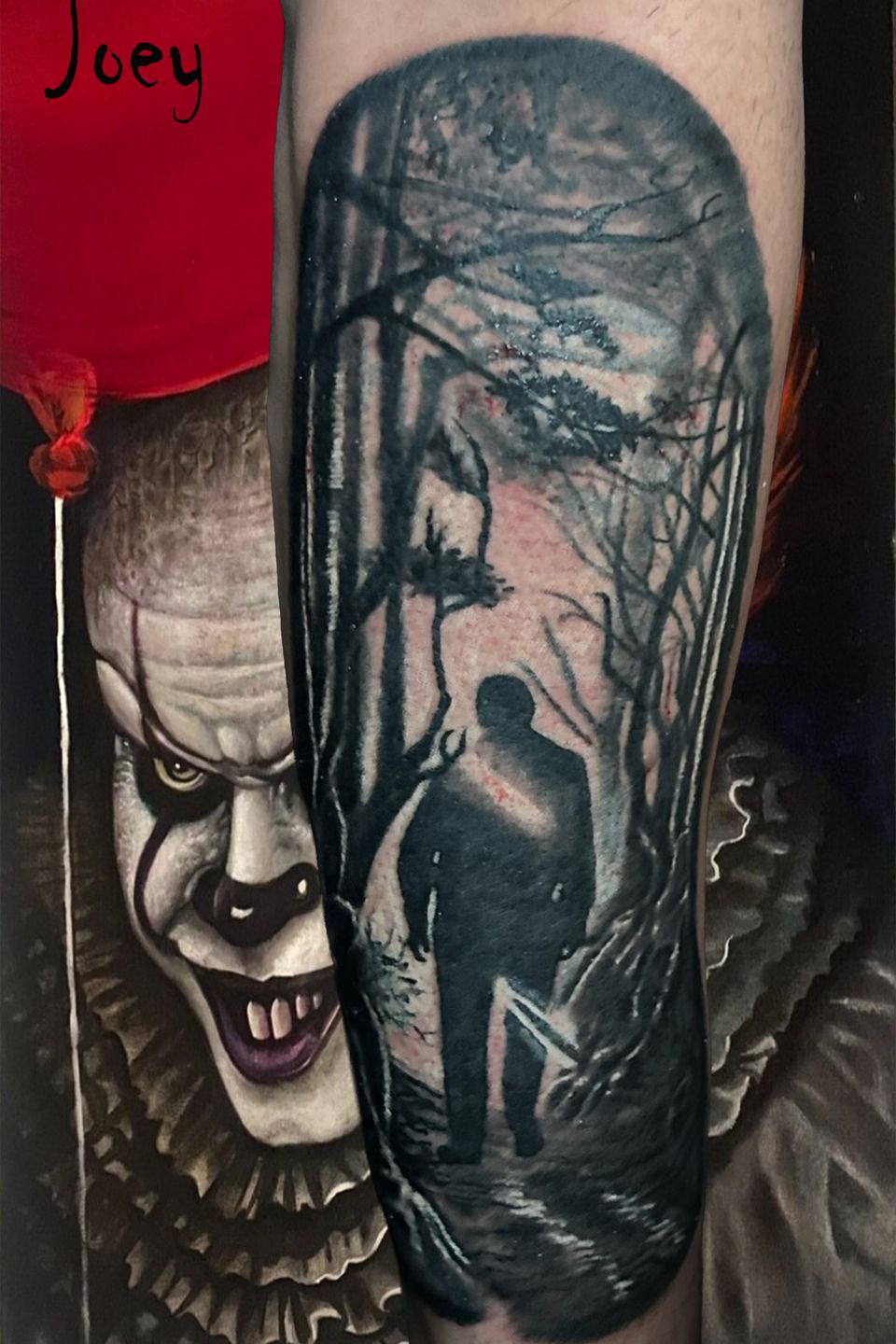 Joey alone in the woods3