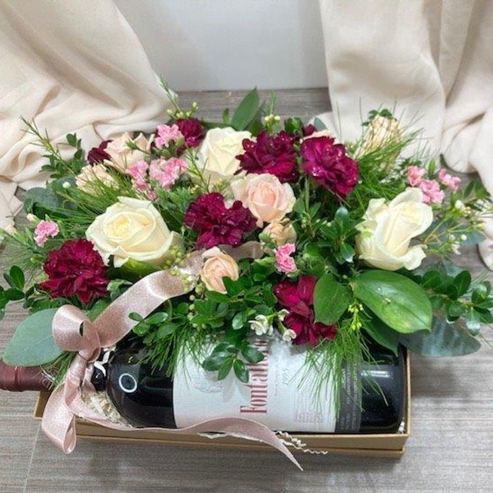 Flowerboxandwine