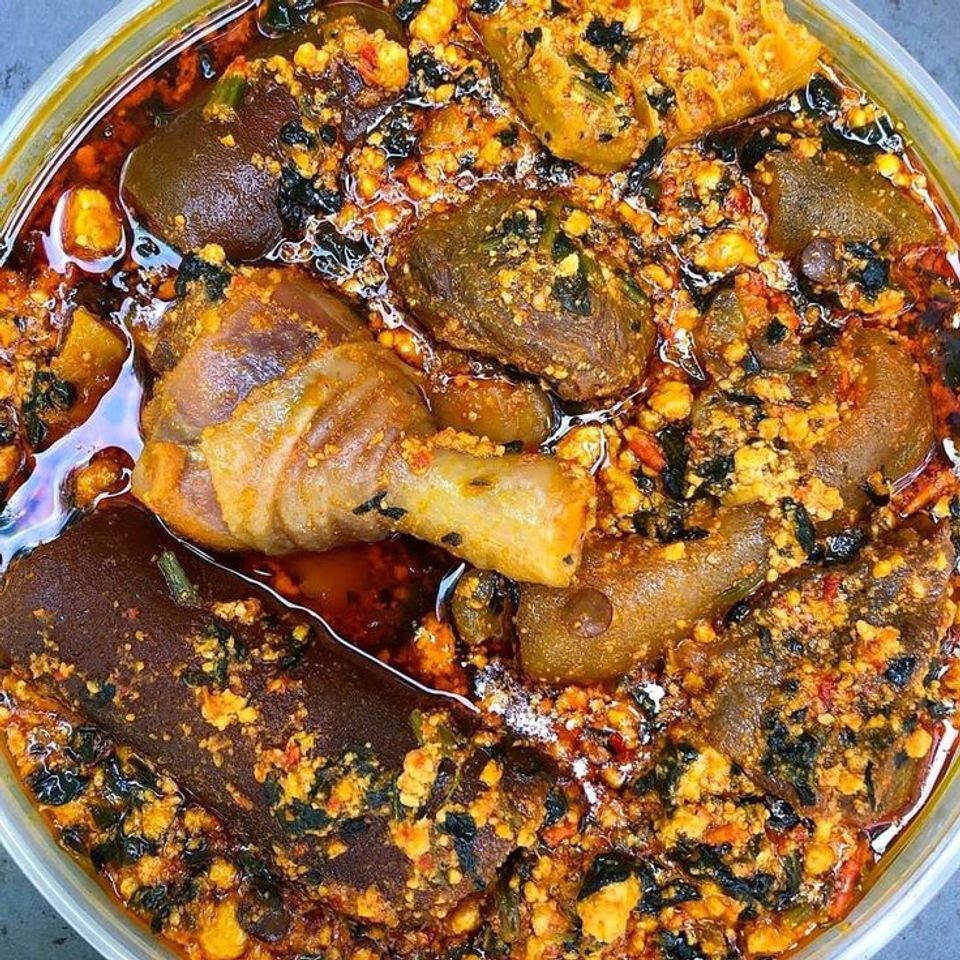 Yoruba egusi soup