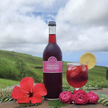 Hibiscus honey rose elixir