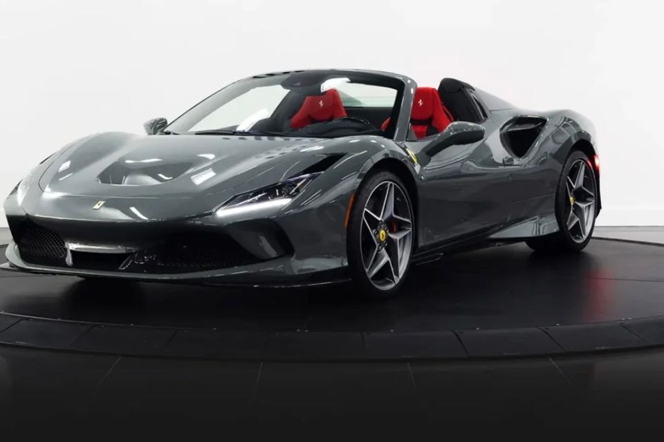 Ferrari f8 spider grey