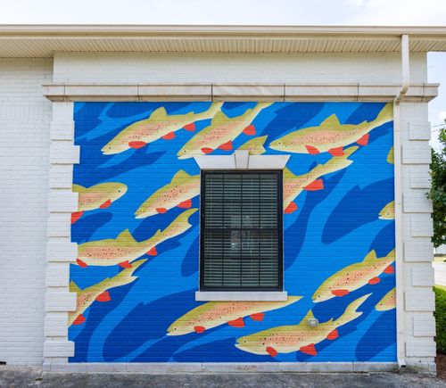 Fish mural 2