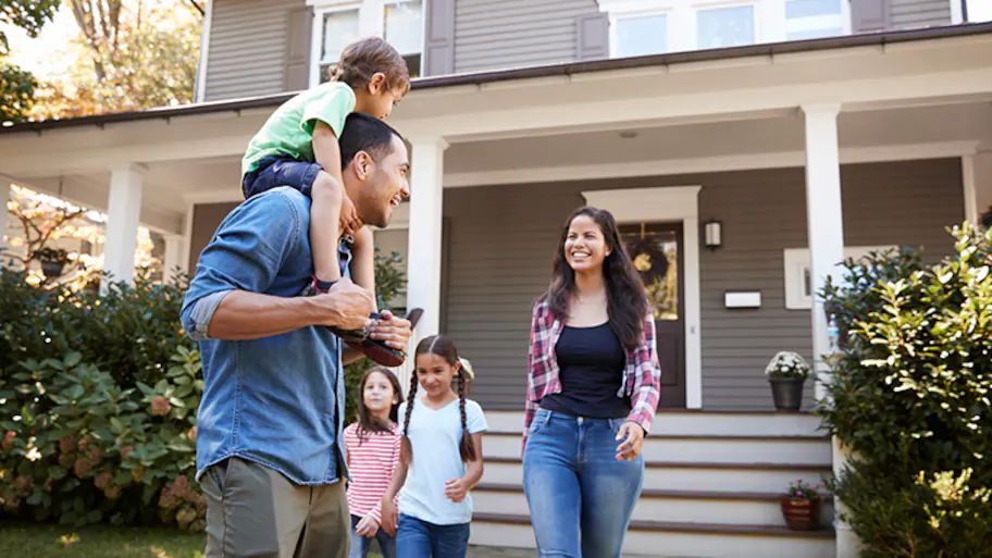 Happy family house