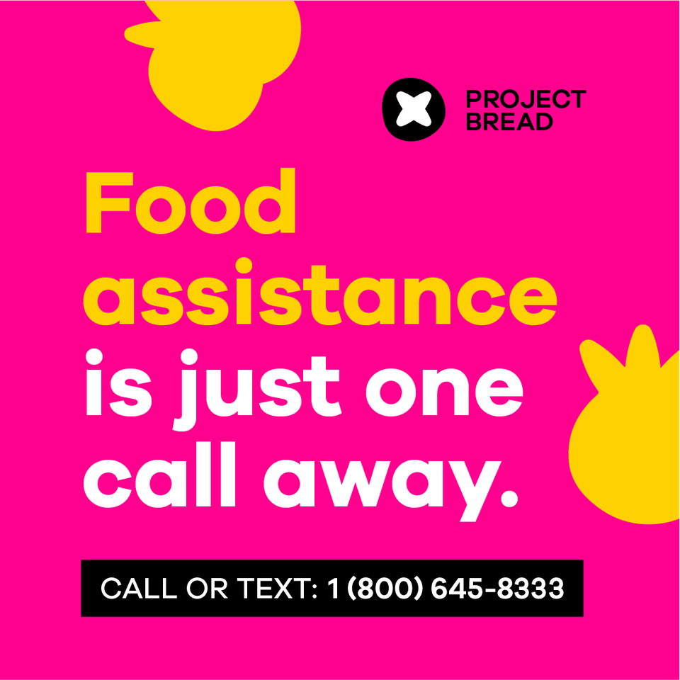 Help affording food