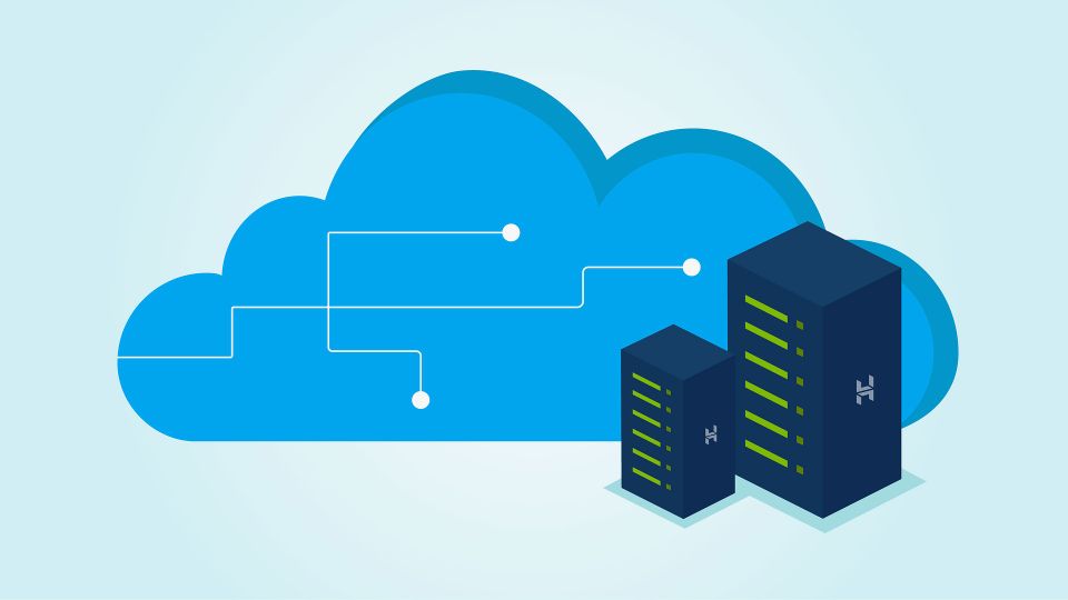 Web hosting images with cloud and servers