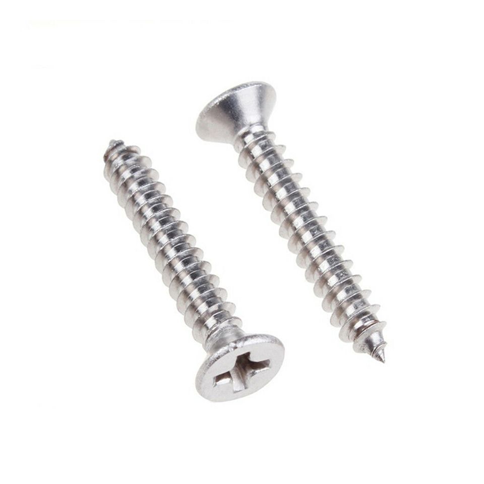 Flat head phillip sheet metal screws