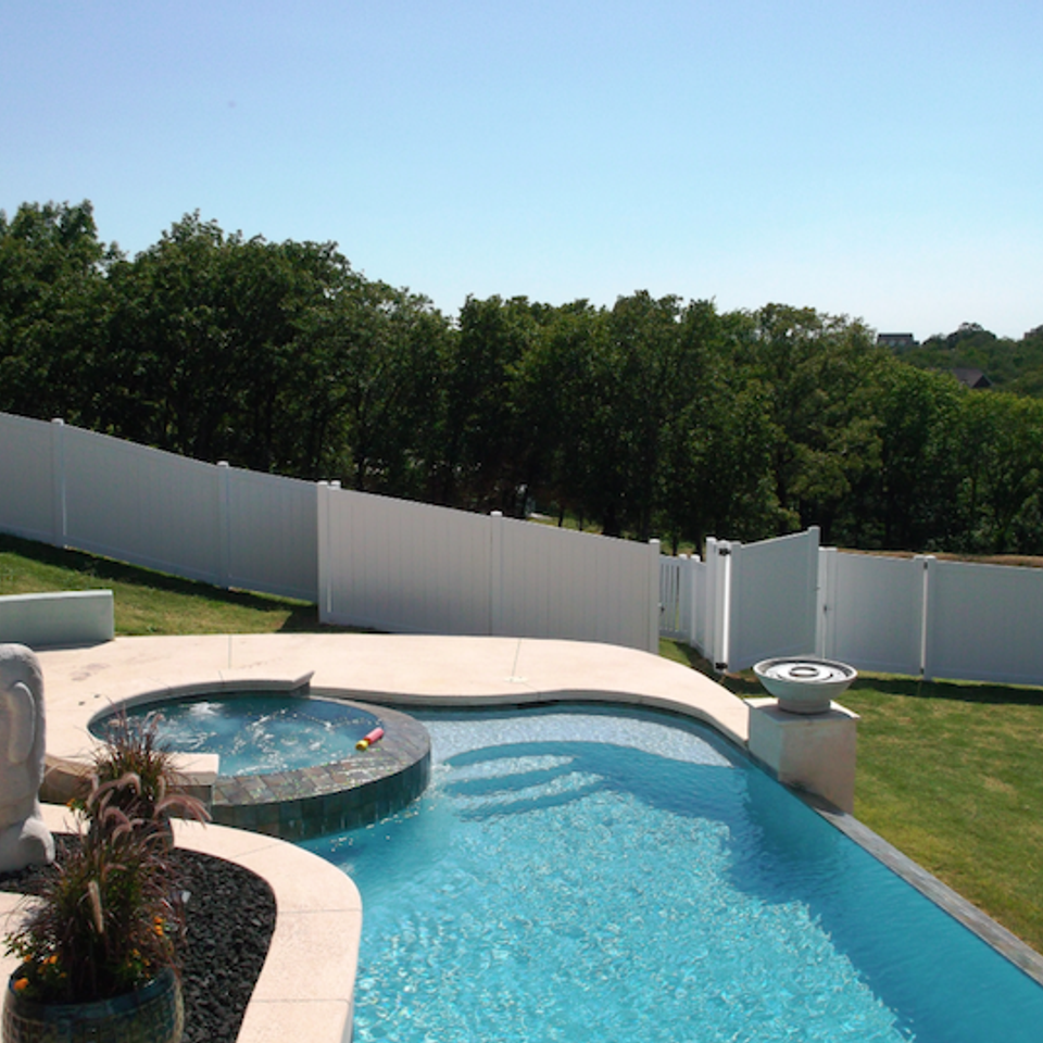 Midland vinyl fence   deck company   tulsa and coweta  oklahoma   vinyl metal wood fence sales and installation   privacy   vinyl white privacy fence with gate20170609 24965 1rzb4wv