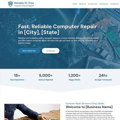 Website example 2