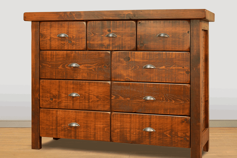 Threshing 9 drawer dresser sct