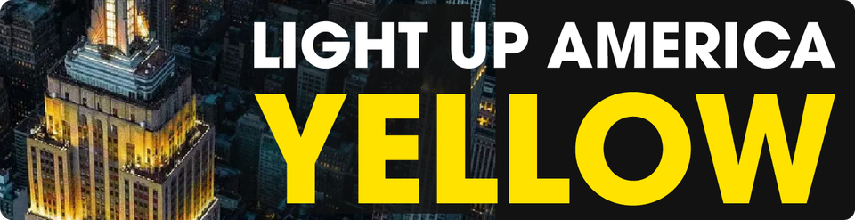 Light up america yellow logo