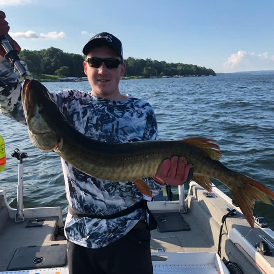 Teegan's big catch took place while on a fishing trip to Florida.