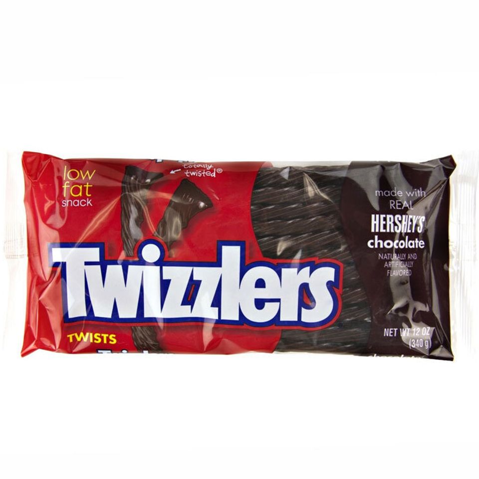 Twizzlers chocolate twists packaged candy