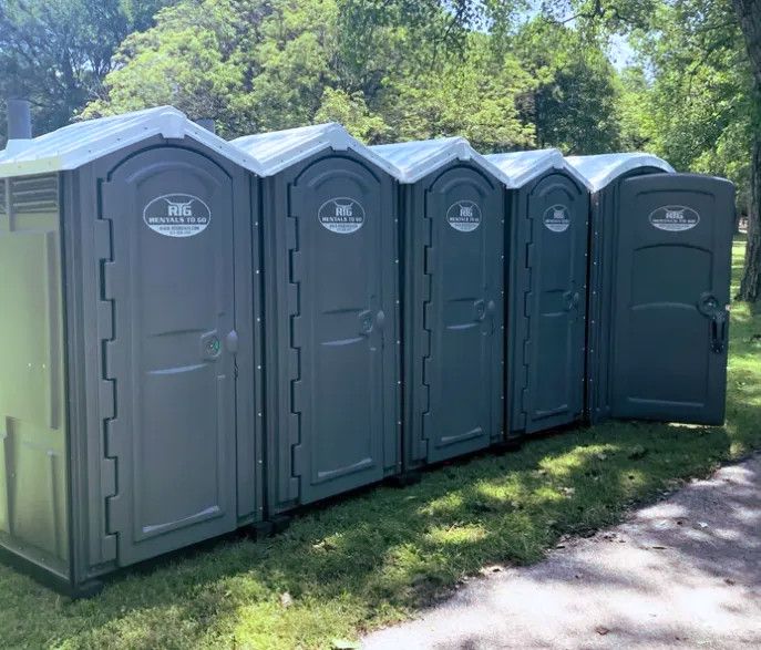 Porta potty   restroom trailer rentals in fort myers  fl