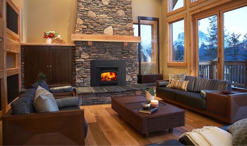 Quadra fire expedition II wood fireplace insert