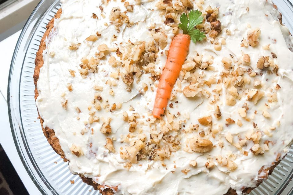 Carrot cake top