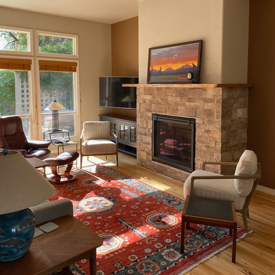 5 fireplace in living room