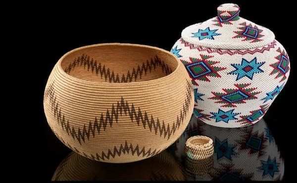 Washoe Indian tribe baskets 