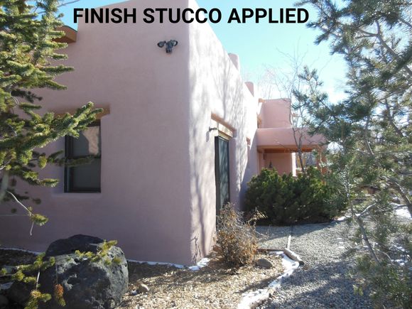 21finish stucco applied