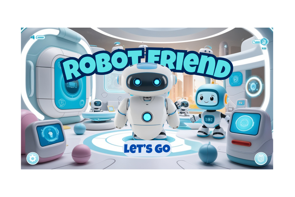 Robot friend   kids interactive quiz game
