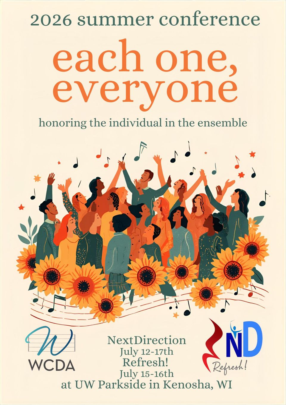 Wcda summer conference 2026 flyer