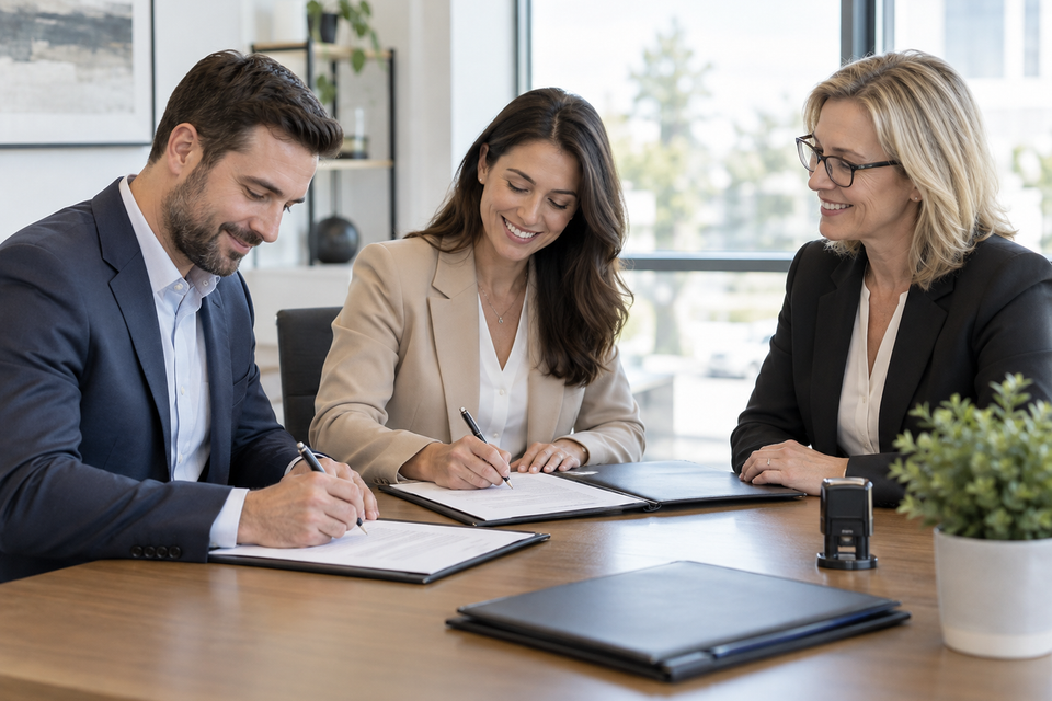 Business Signing