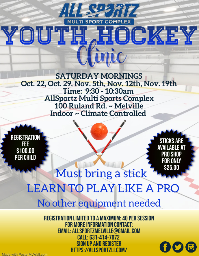 Youth Hockey Clinic - AllSportz