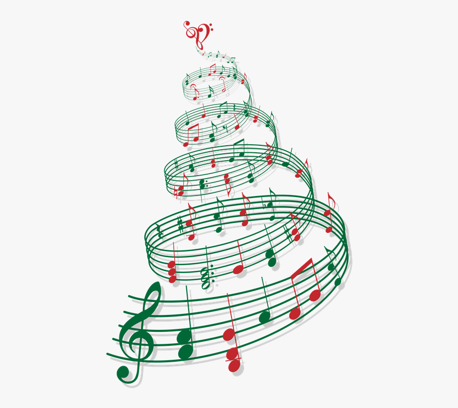 0 3275 christmas musical notes clipart christmas tree music png