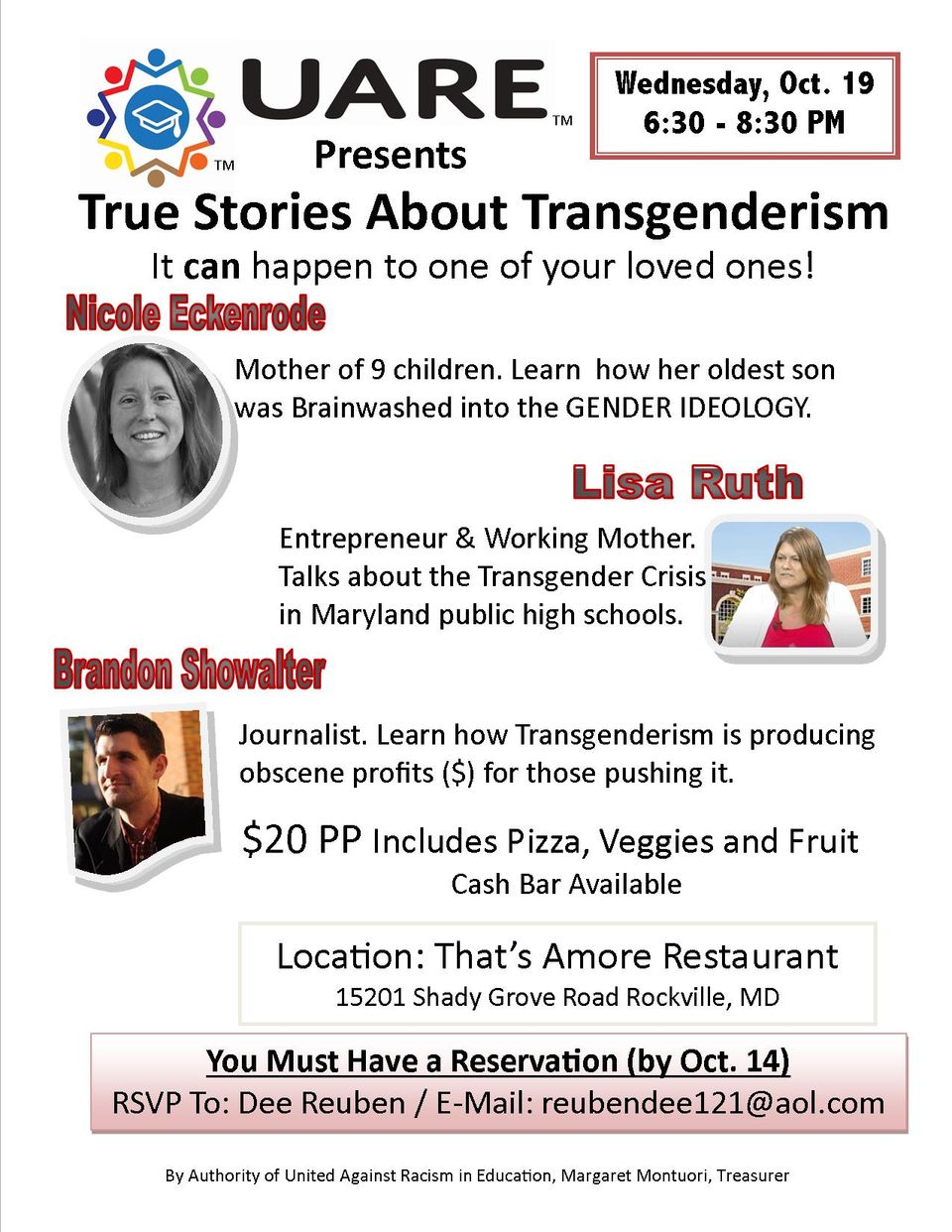 Transgender flyer 10.19.22
