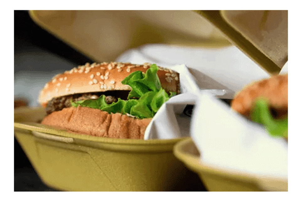 Fast food burgers