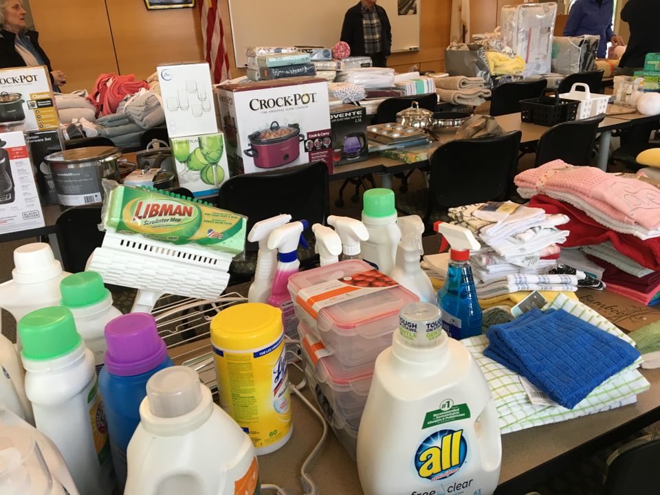 Shower for shelter donations 2