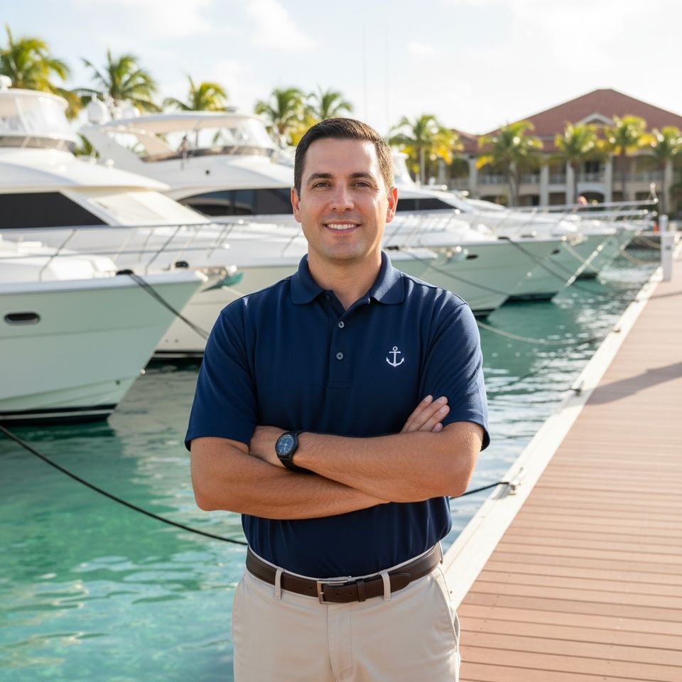 Professional marine services manager St. Thomas USVI - Yacht logistics and support