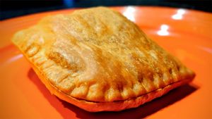 Ma maebelle's one love cafe jamaican patty