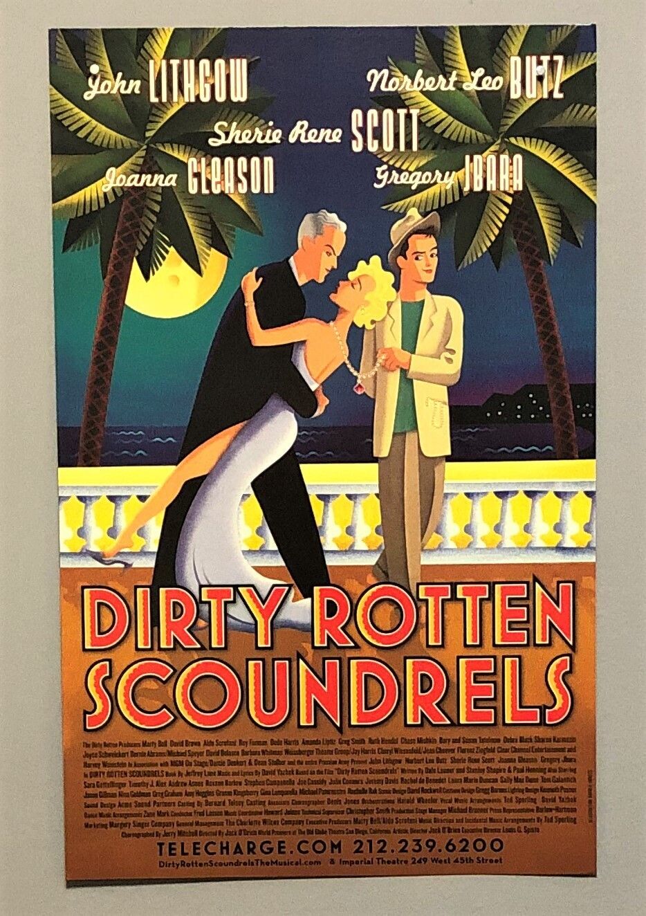 Theater dirty rotten scoundrels