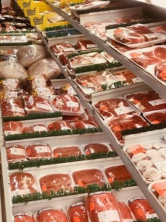 Picture of meat case