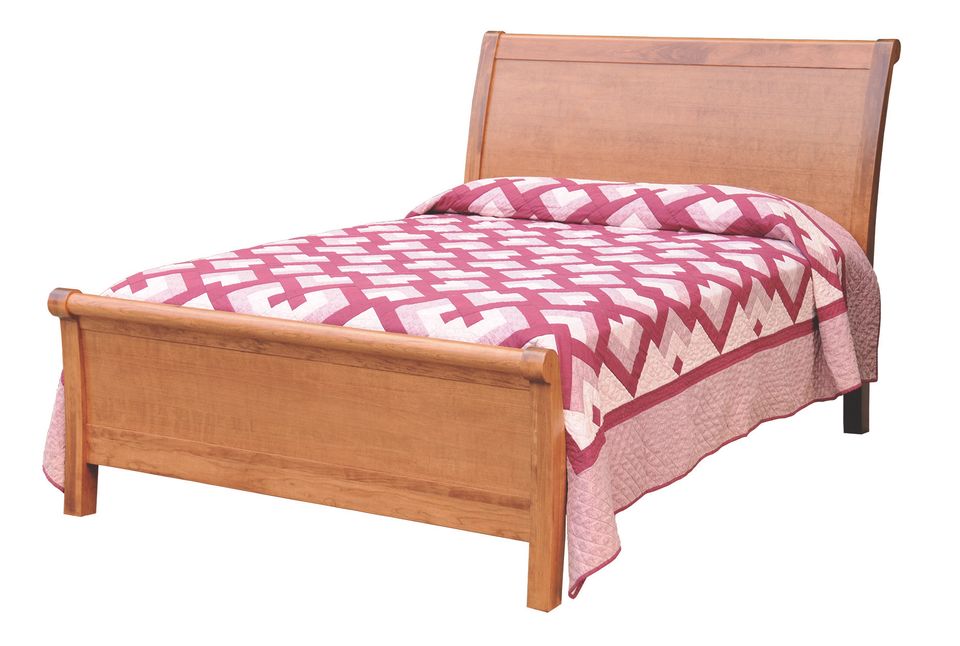 Cwf 701 crescent sleigh bed