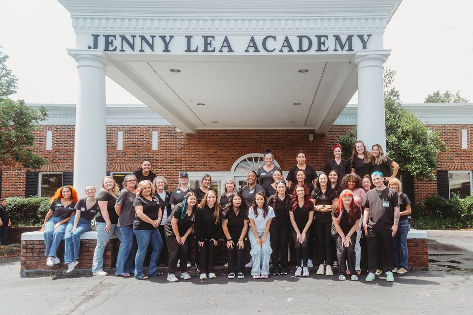 Group of beauty school students at Jenny Lea Academy in Johnson City TN