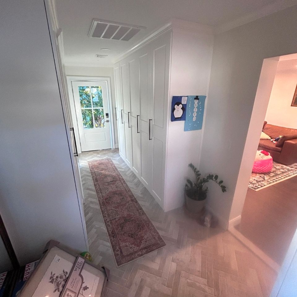 Laundry and mudroom job done by J.B.T Contracting of Suffolk County, NY