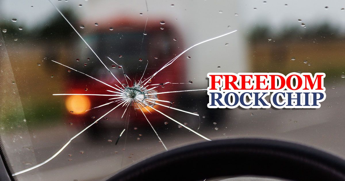 Freedom Rock Chip: Mobile Windshields Repair, Boise, Idaho