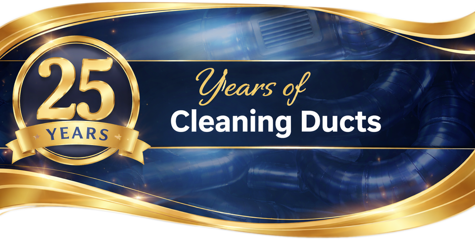 25 years of air duct cleaning in raleigh