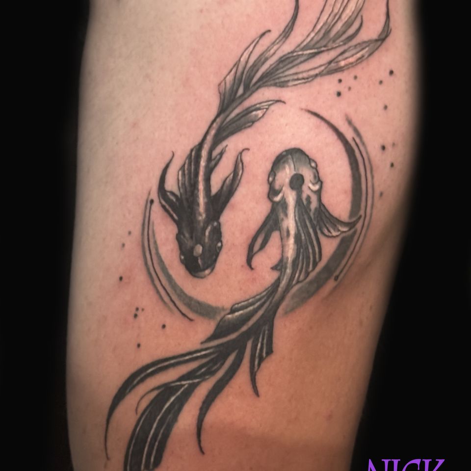 Nick koi yin yang