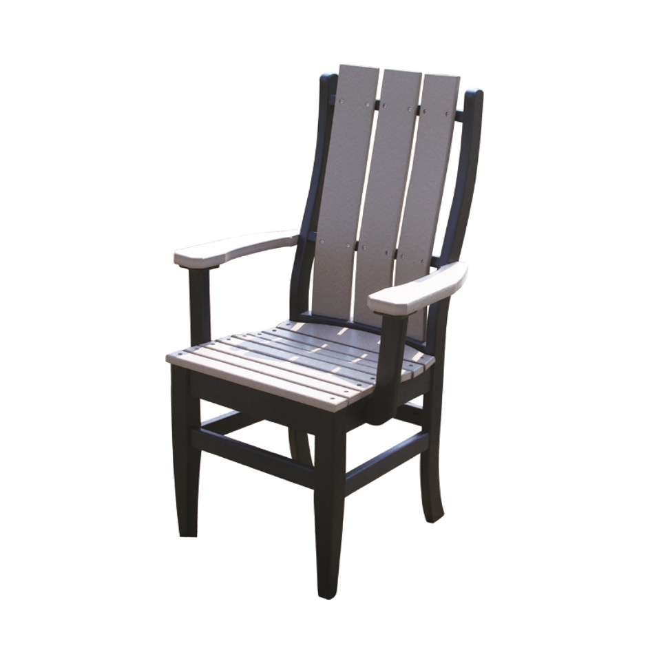 Or shaker brown arm chair