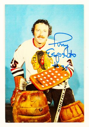 1758578023 tony esposito signed blackhawks 4x6 photo jsa pristineauction.com