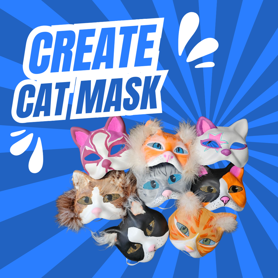 Cat mask squ