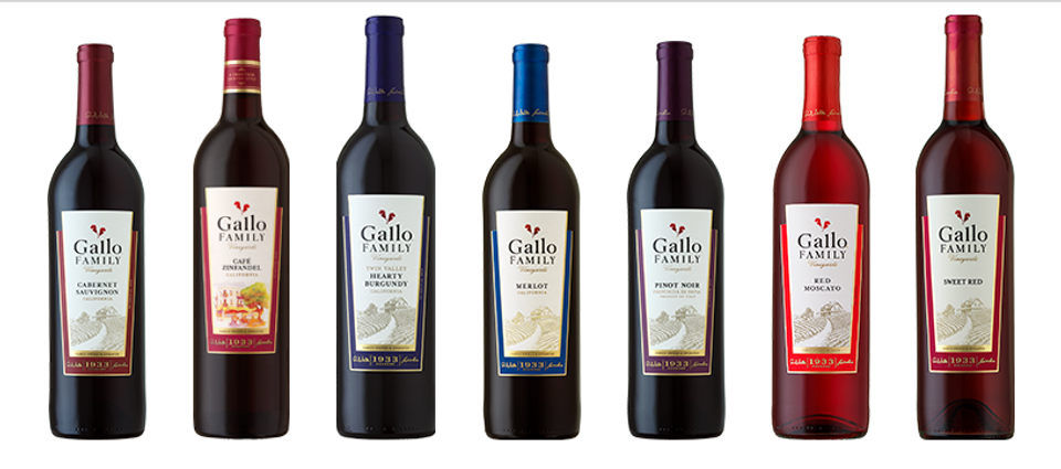 Gallo wines