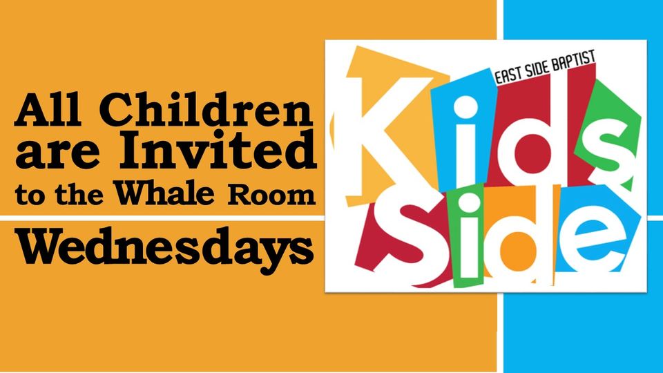 Kids side wednesday bible study