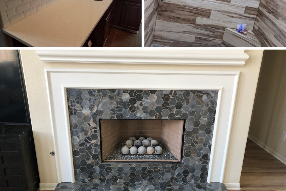 Tile flooring 